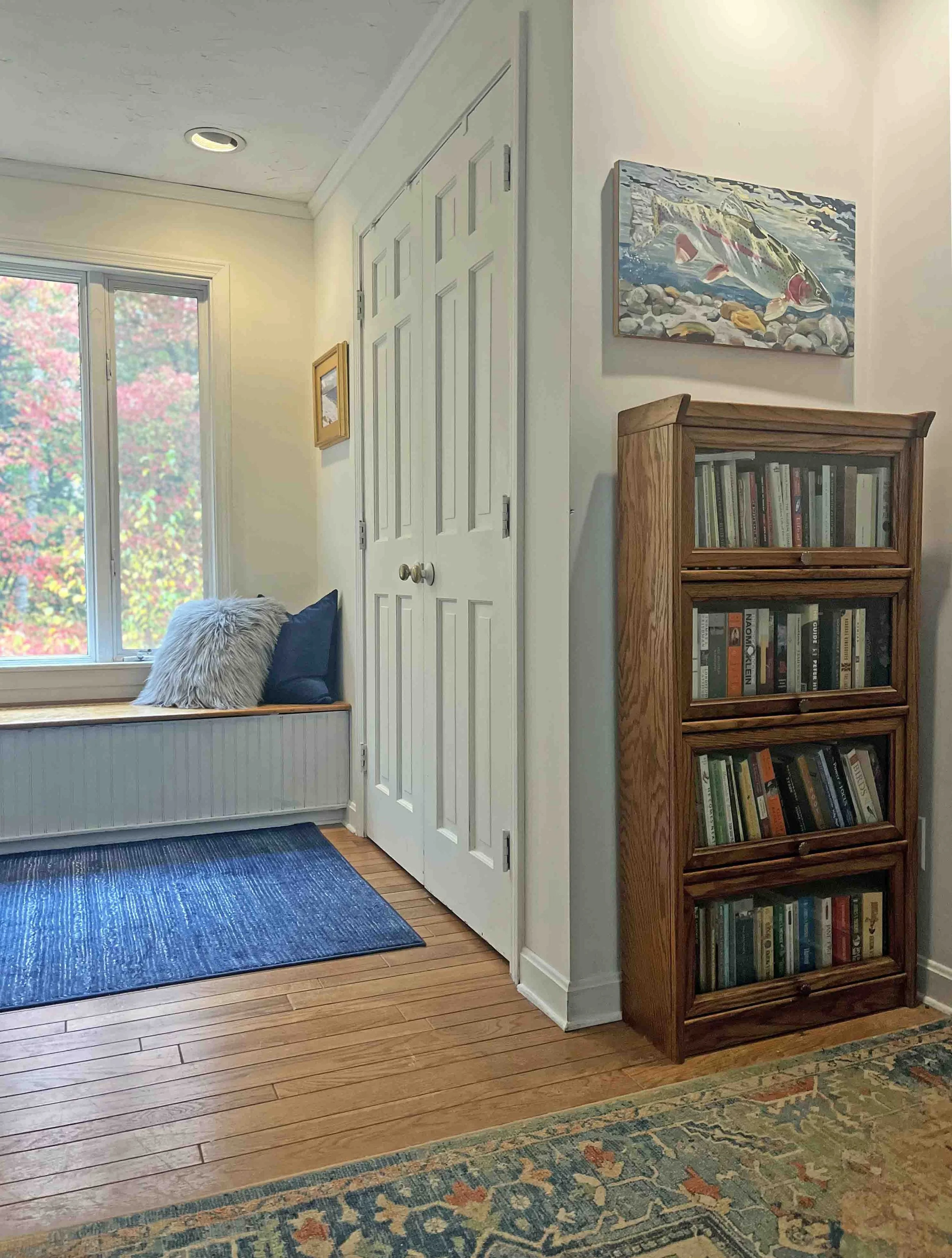 Artfull Interiors Bedroom Fish Painting.jpg