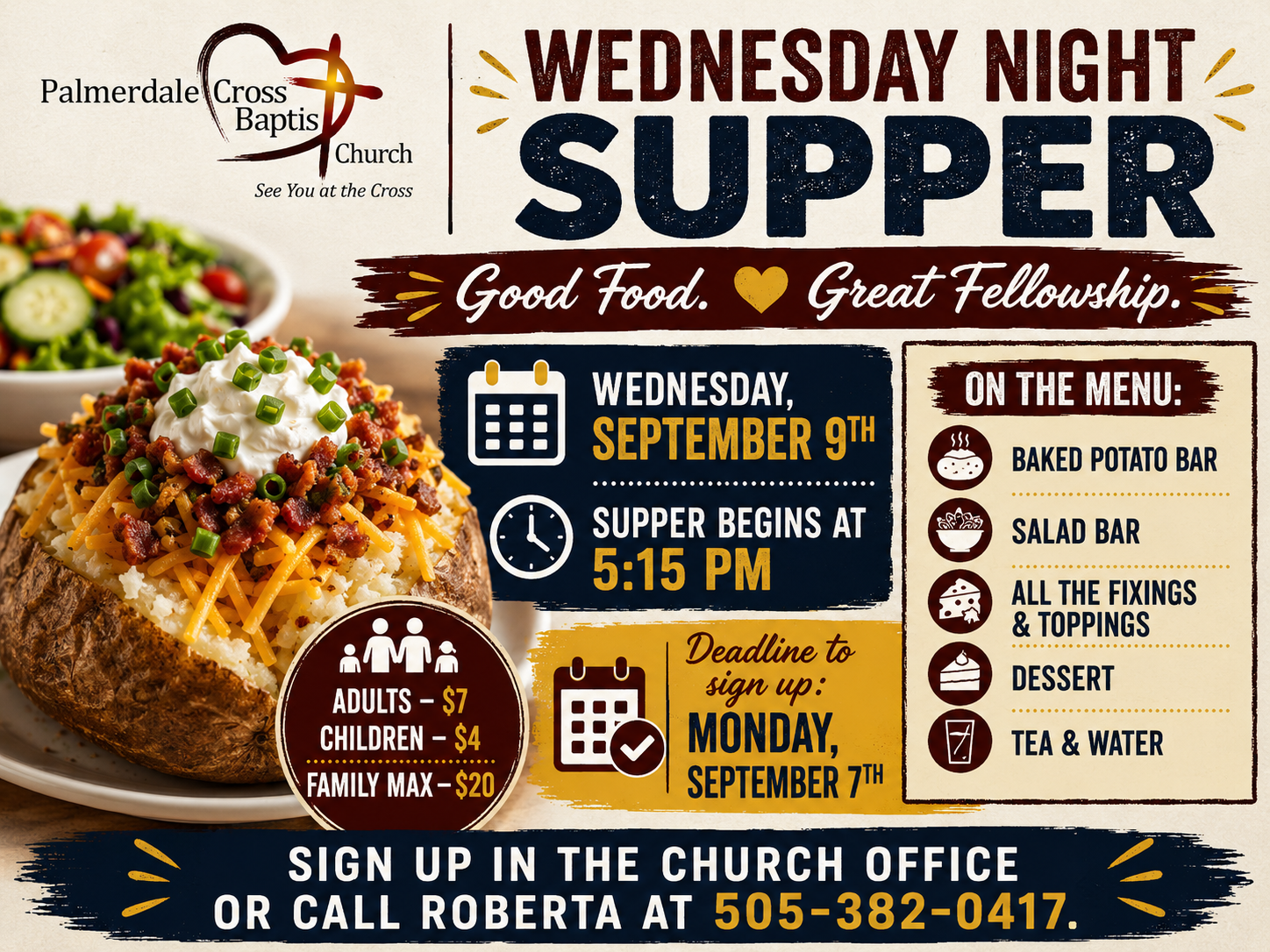 Wednesday Night Supper