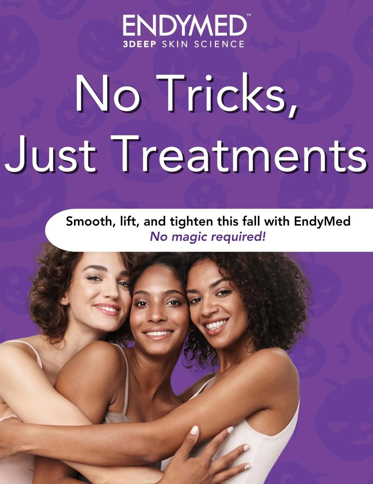 Tired of your skin playing tricks on you? 👻 This Halloween, treat yourself to the gold standard in non-surgical skin rejuvenation. EndyMed&rsquo;s Pro Max devices deliver real, lasting results. Ready to reveal your best skin? Tap the link in our bio