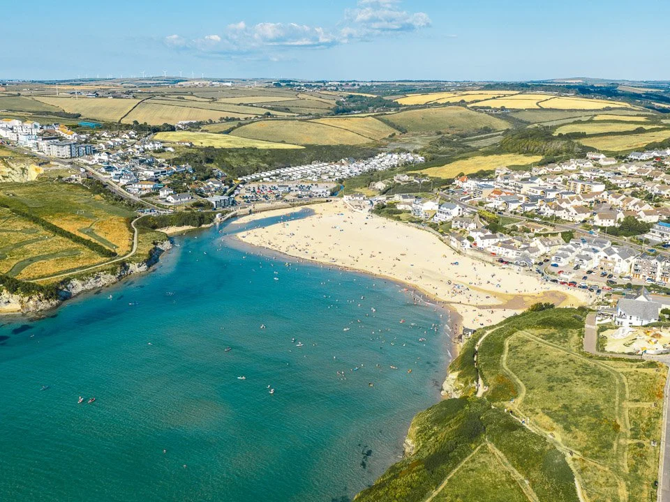 PORTH BEACH HOLIDAY SITE T.H.S. NEWQUAY