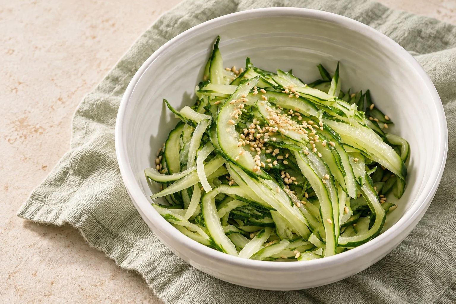 Sunomono: Japanese Cucumber Salad Recipe