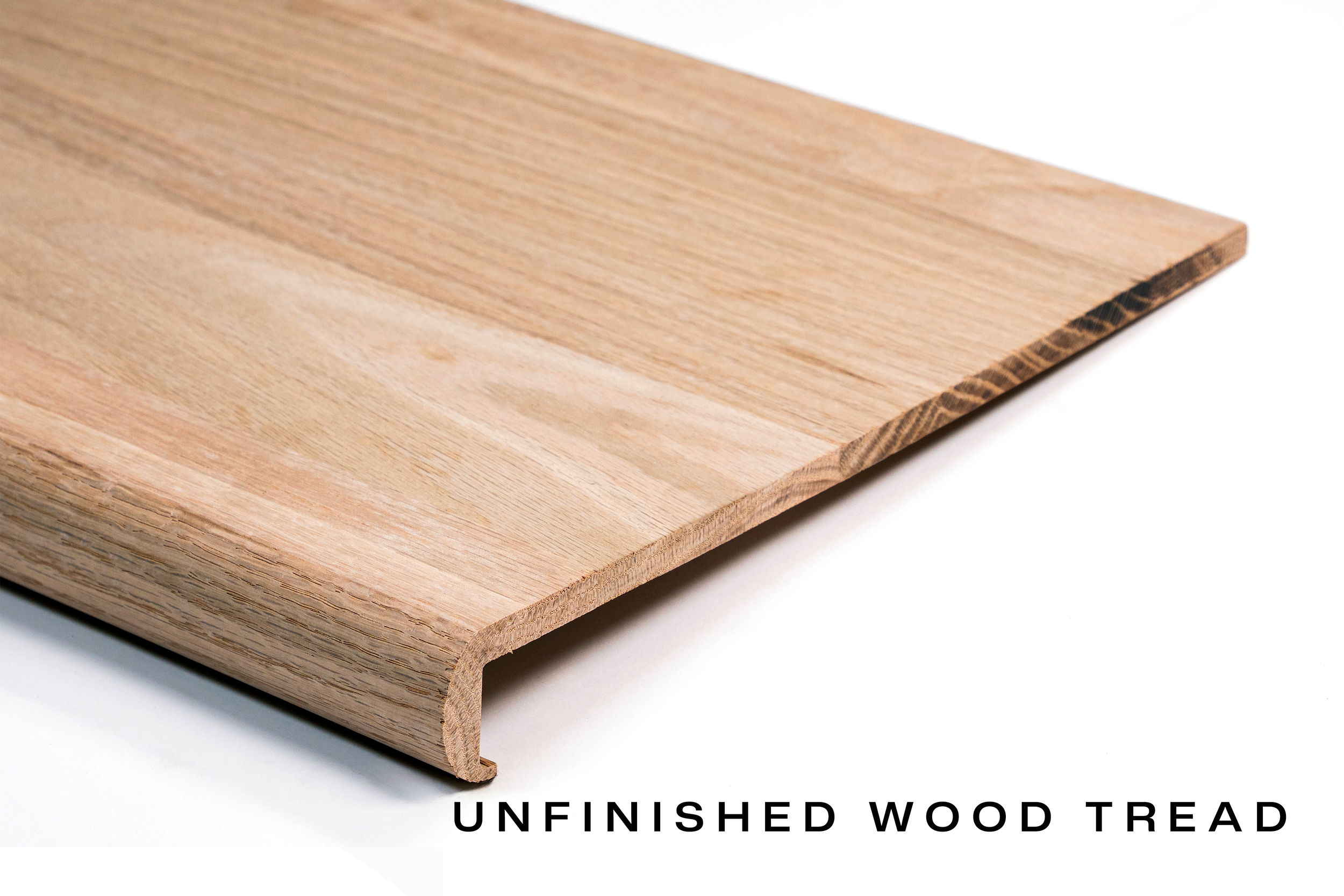 Ready-to-stain any color, solid red oak wood.
