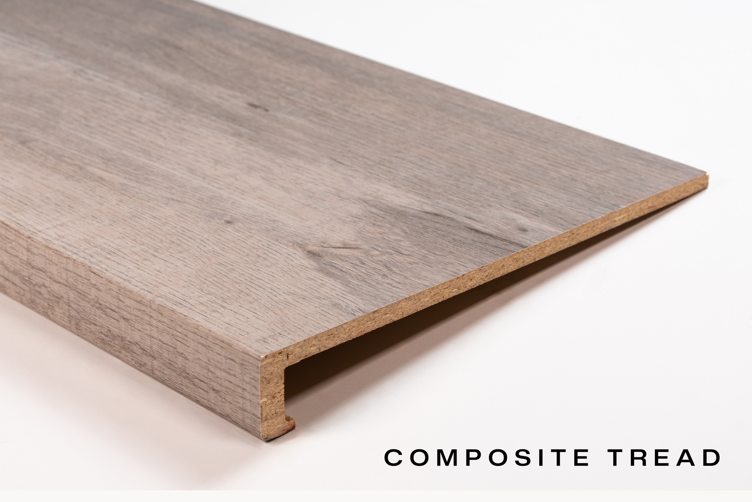 - Round and square nose options
- Moisture resistant (MR-10 rated)
- Wear and slip resistant (NALFA AC-4 commercial grade)