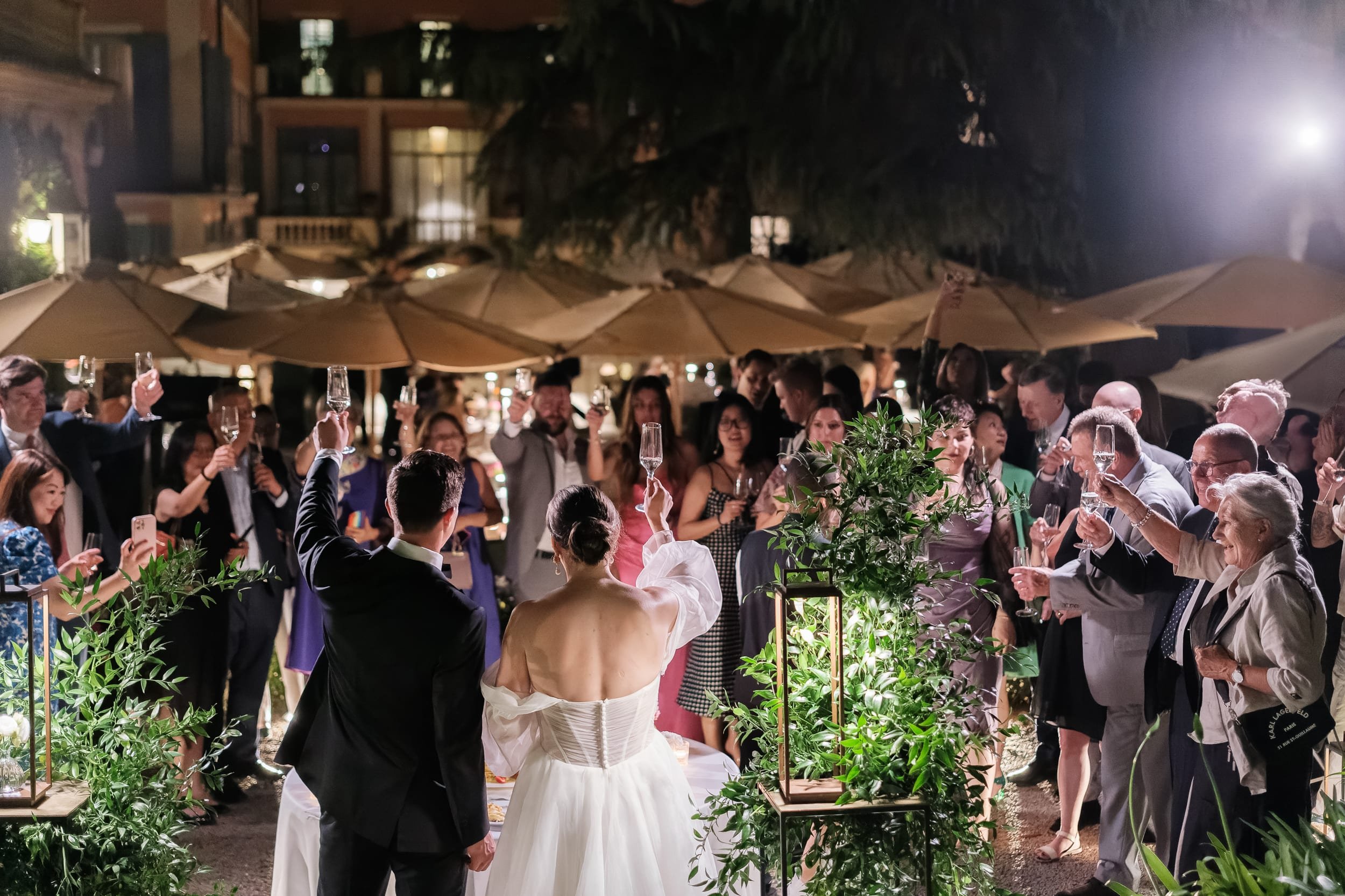 wedding at hotel de russie