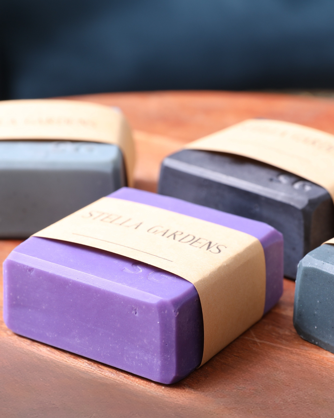 DUCK DUCK SOAP custom order purple green black soap bars