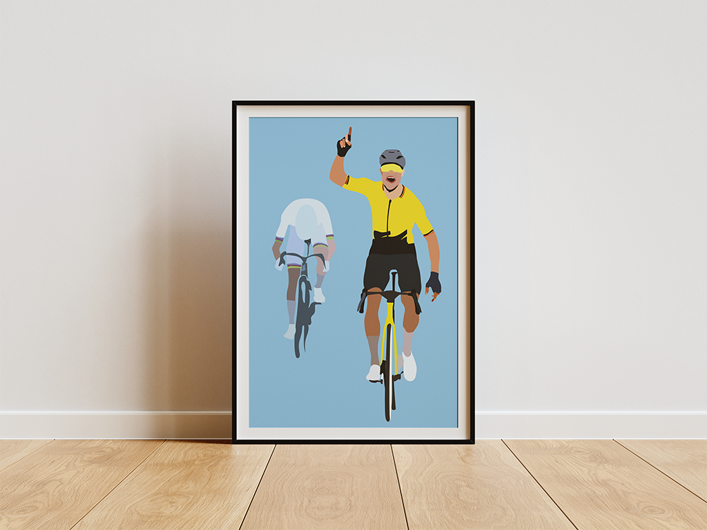 Moment of glory. Wout van Aerts vinst, Paris-Roubaix 2026. 