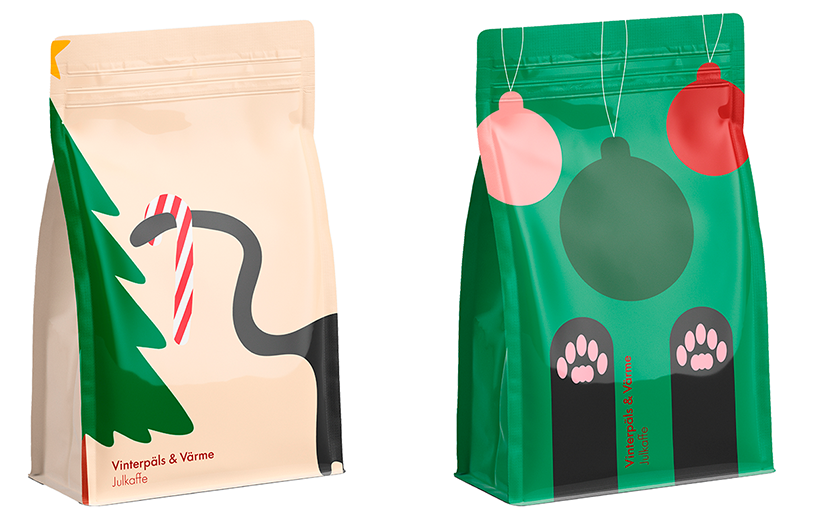 Julkaffe för kattälskare.