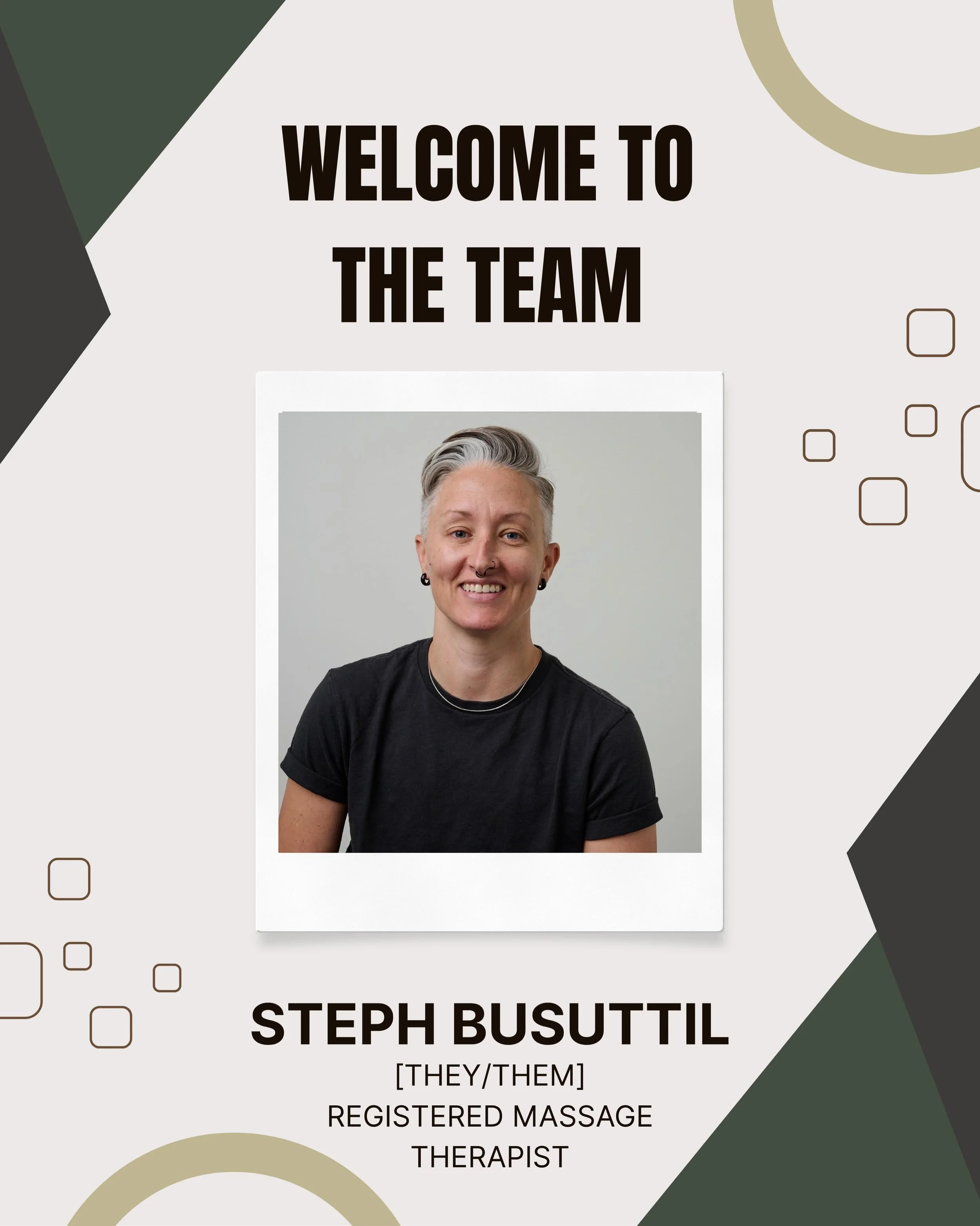 Next up we have the amazing Steph! Genuinely someone who has an immense level of care for their craft. If you&rsquo;re looking for a deeply rejuvenating and relaxing massage&hellip; they&rsquo;re definitely your person. Please give them the warmest w