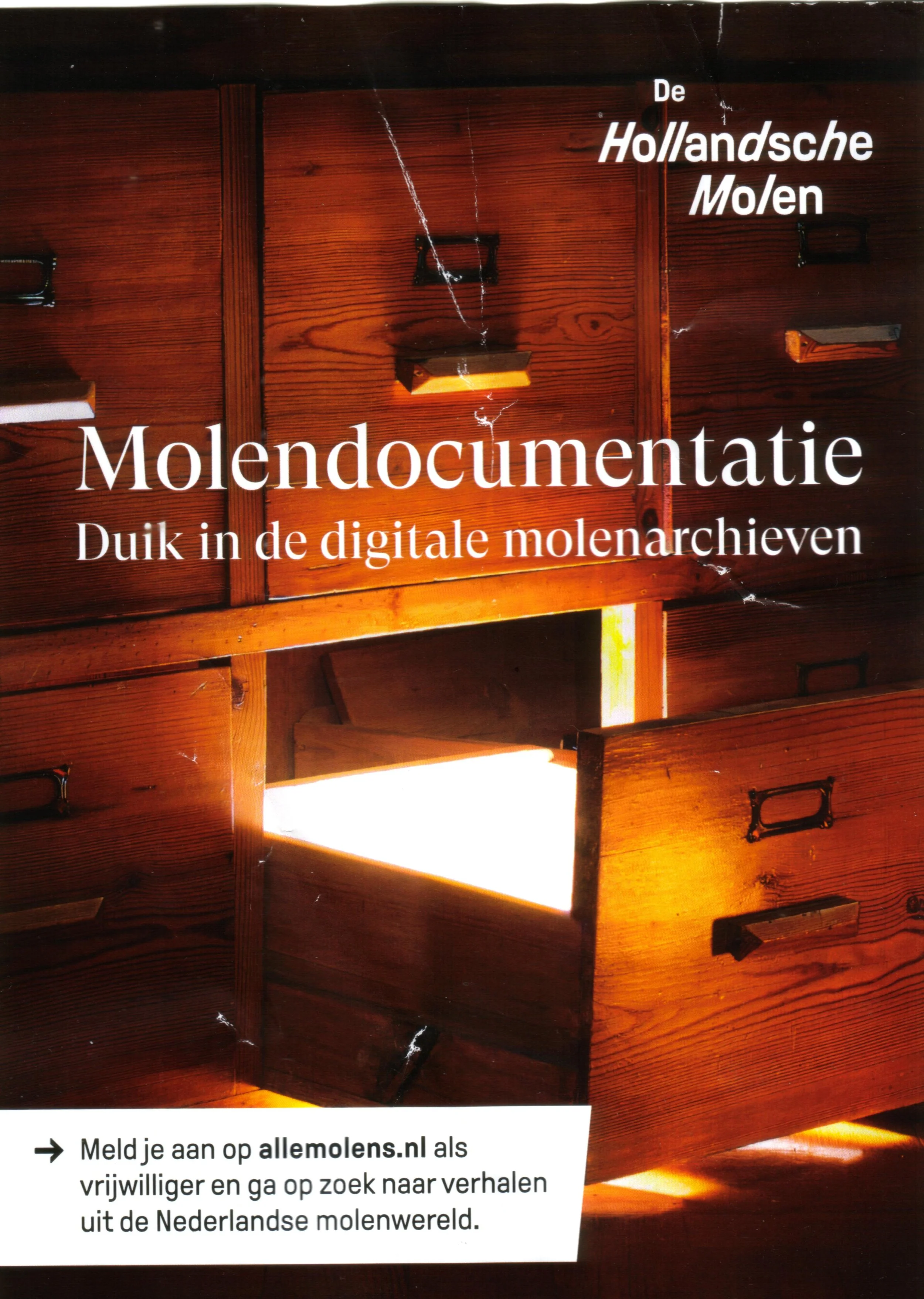 Stichting Molendocumentatie zoekt vrijwilligers