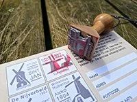 Stempelend langs molens in Weert