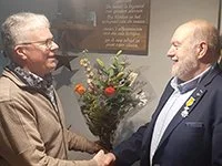 Pierre van der Lans onderscheiden