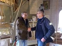 Peter Wijers geslaagd voor windmolenexamen