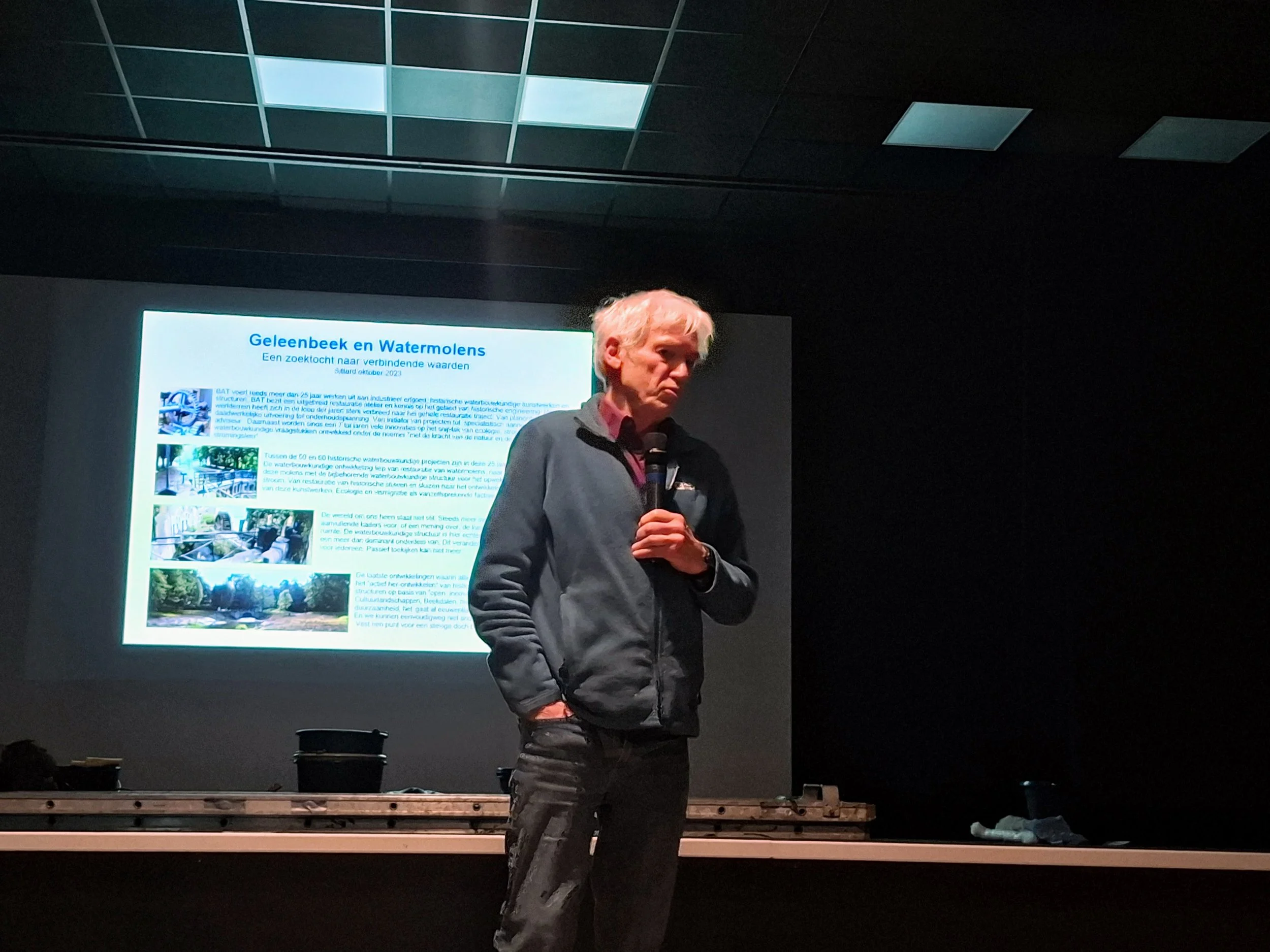 Geleenbeek onderwerp op de contactavond