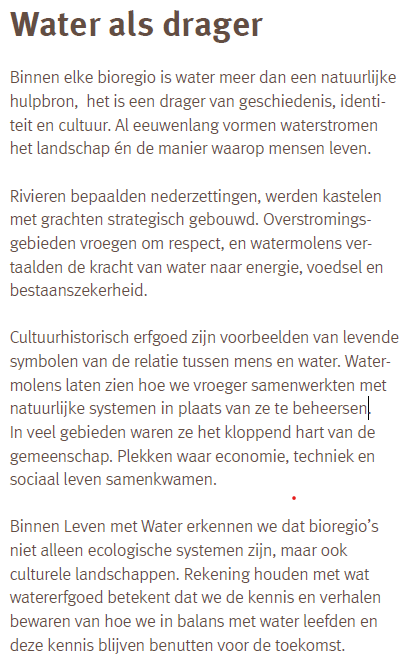 Molenstichting geeft advies over waterbeheerprogramma 2028-2033