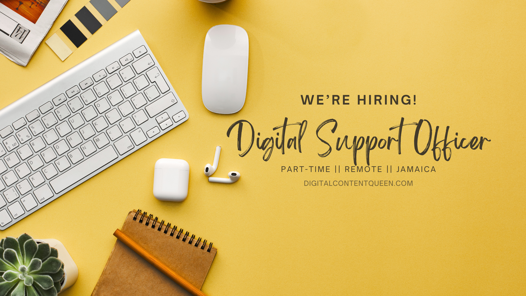 Join Our Family: Digital Support Officer (Contractor Role) at Digital Content Queen