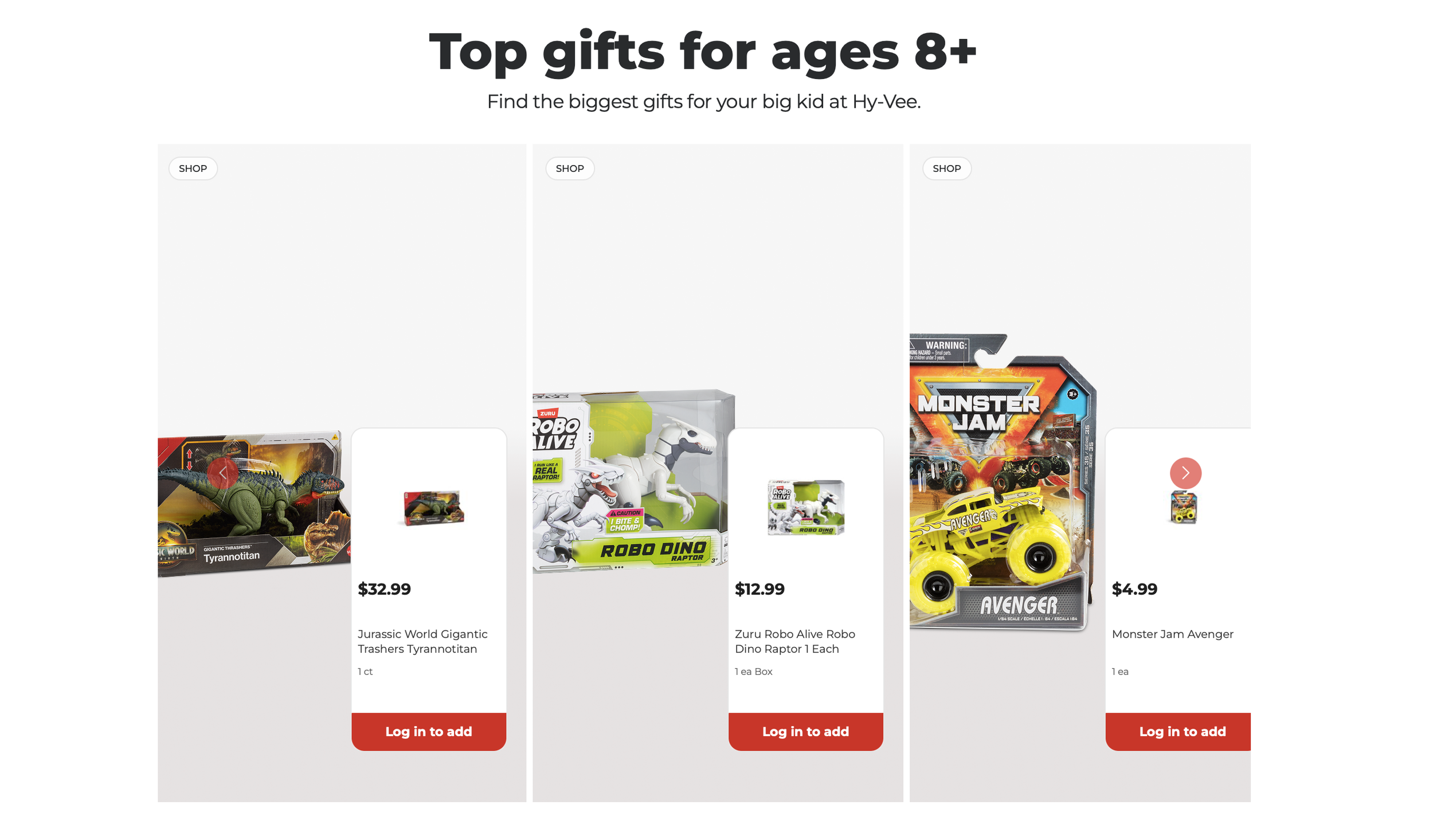 Shot for Hyvee Toybook 