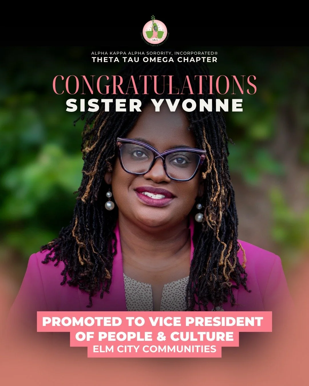 From New Haven. For New Haven. 🙌🏾 Join us in congratulating Sister Yvonne on her recent promotion to Vice President of People and Culture at Elm City Communities! 

Growing up in New Haven, Sister Yvonne knows the community deeply&mdash;and now she