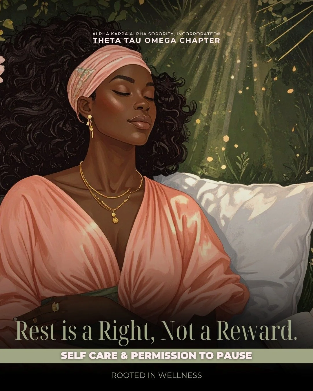 Permission granted: To rest today without a to-do list. To be still without calling it laziness. To tend to your inner garden with the same devotion you give to everyone else.

Black women's self-care is revolutionary because we exist in a world that