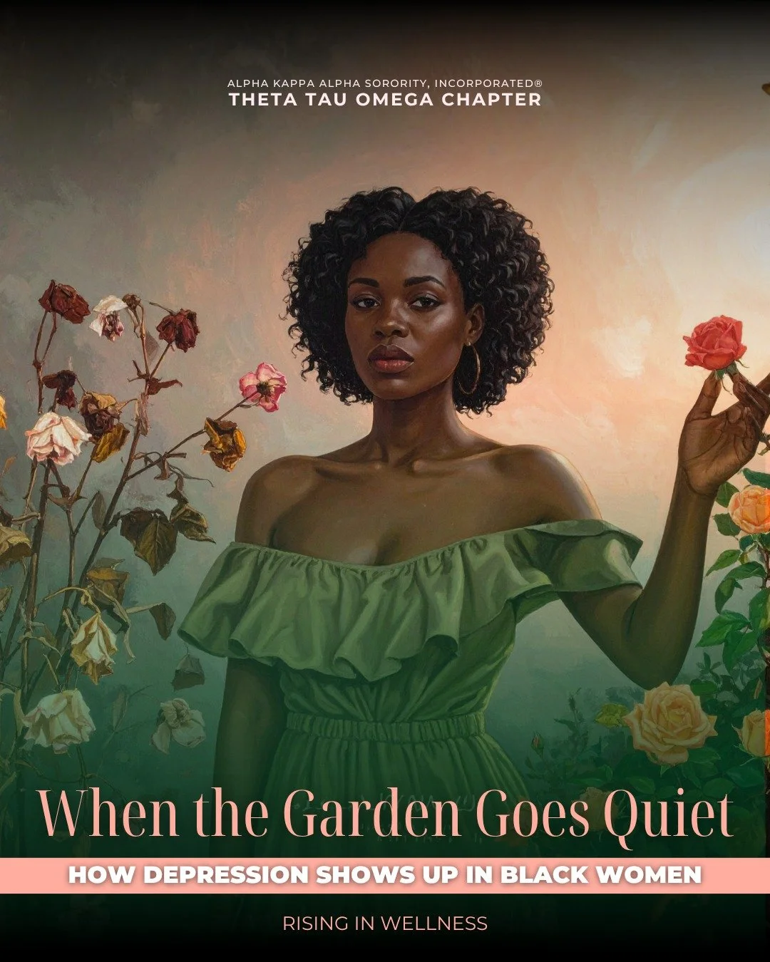 Sometimes the garden goes quiet. The colors fade a little. The mornings feel heavier. The things that used to bring joy feel distant and muted. Getting up feels like a negotiation. Showing up feels like performance. And smiling... the smile that ever