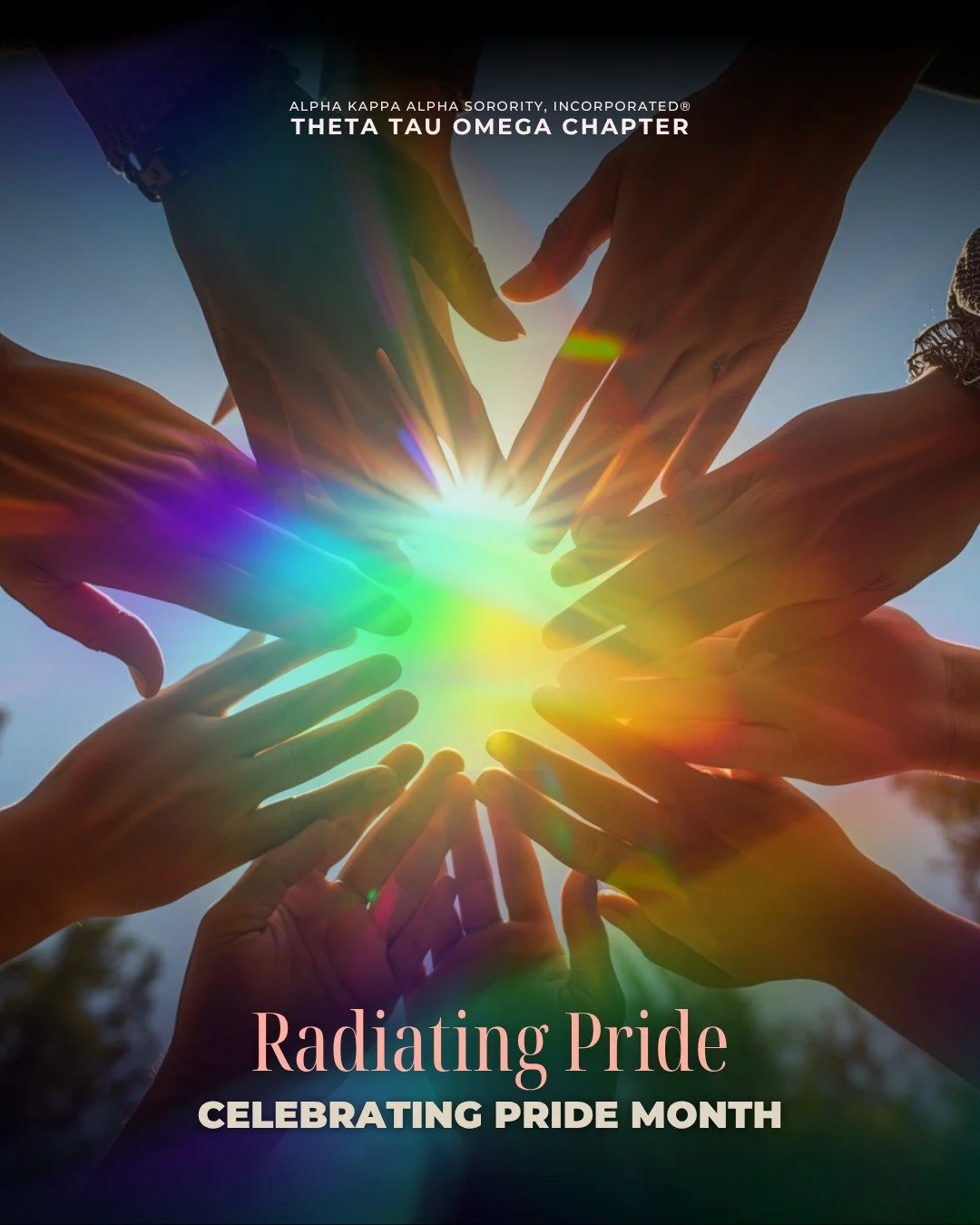 June is a time to celebrate, honor, and stand in solidarity with our LGBTQ+ community and all those who are proud of who they are 🏳️&zwj;🌈

We believe in creating spaces where EVERY sister (regardless of sexual orientation or gender identity) feels