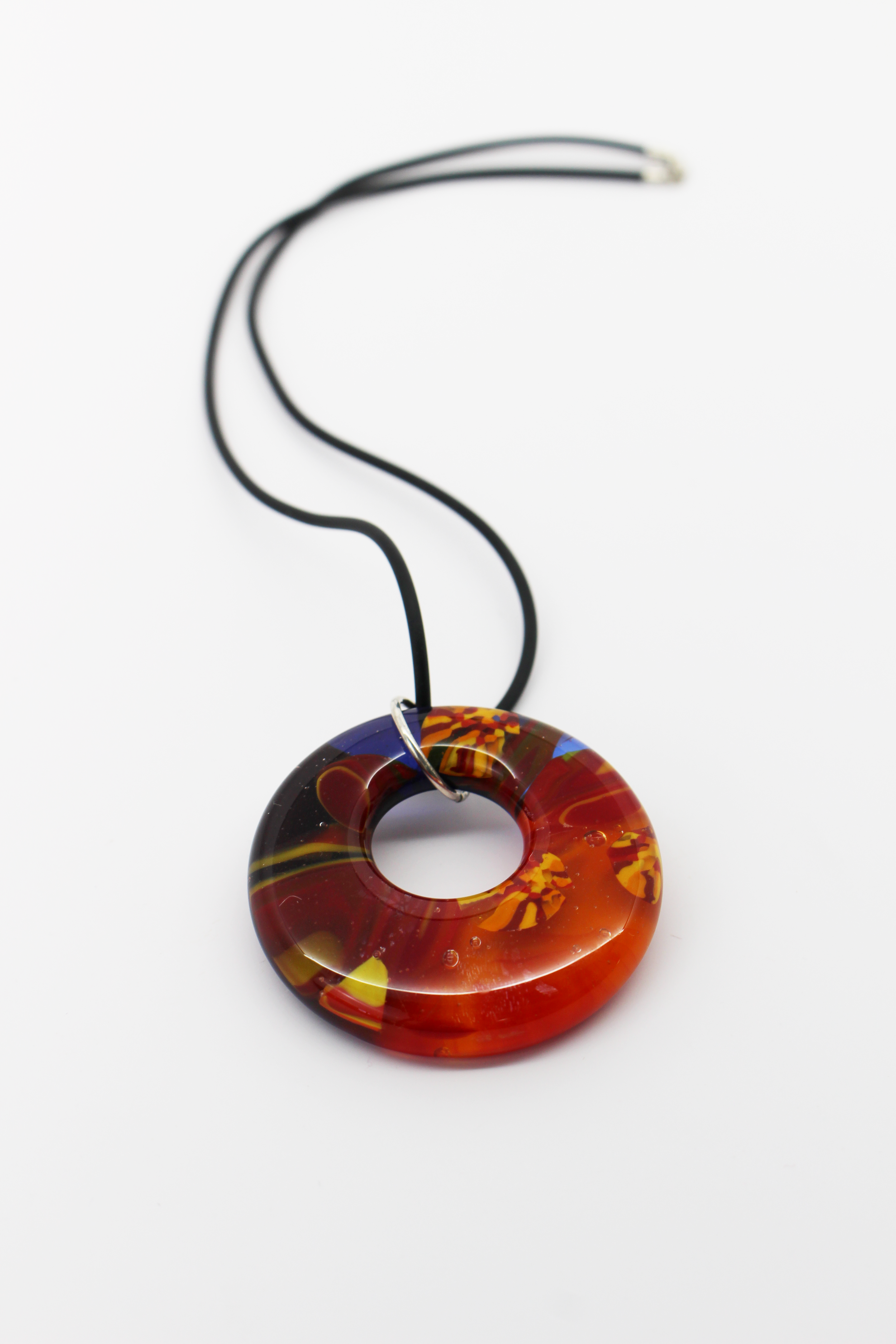 #8 - Pendant Necklace by Michele Bennett - 2" x 2"