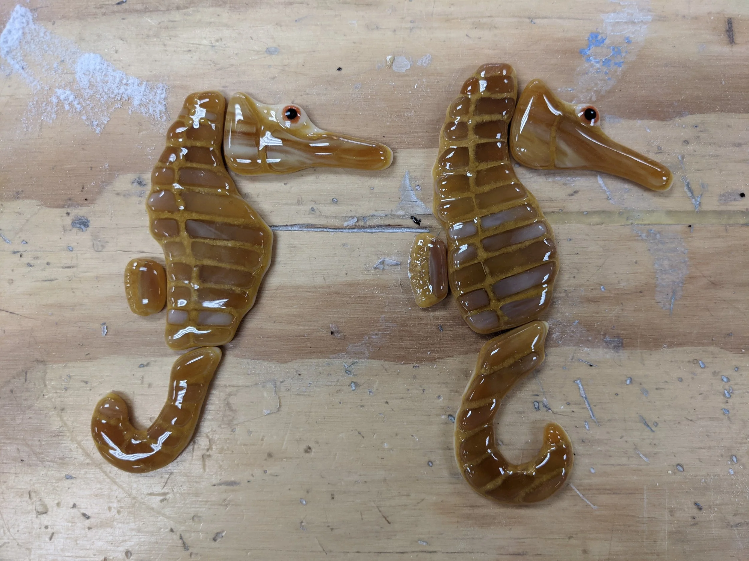 Sheldon's seahorse friends, Leonard and Howard. (from The Big Bang Theory)