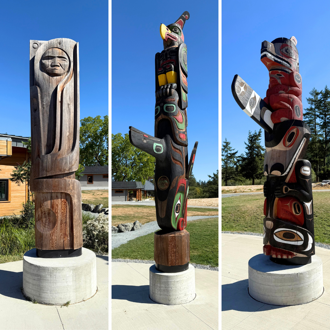 Reflection: A Story of Three Totem Poles