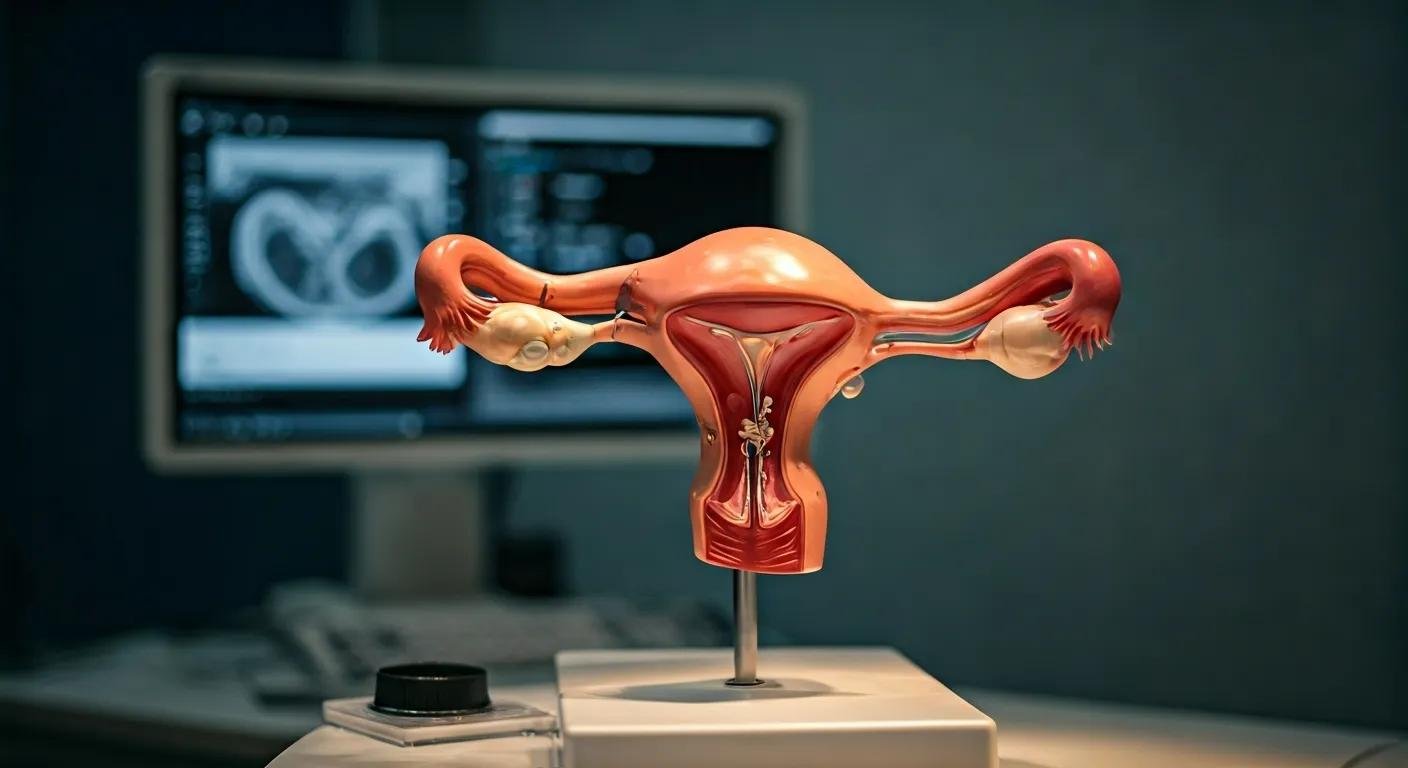 Model of a uterus