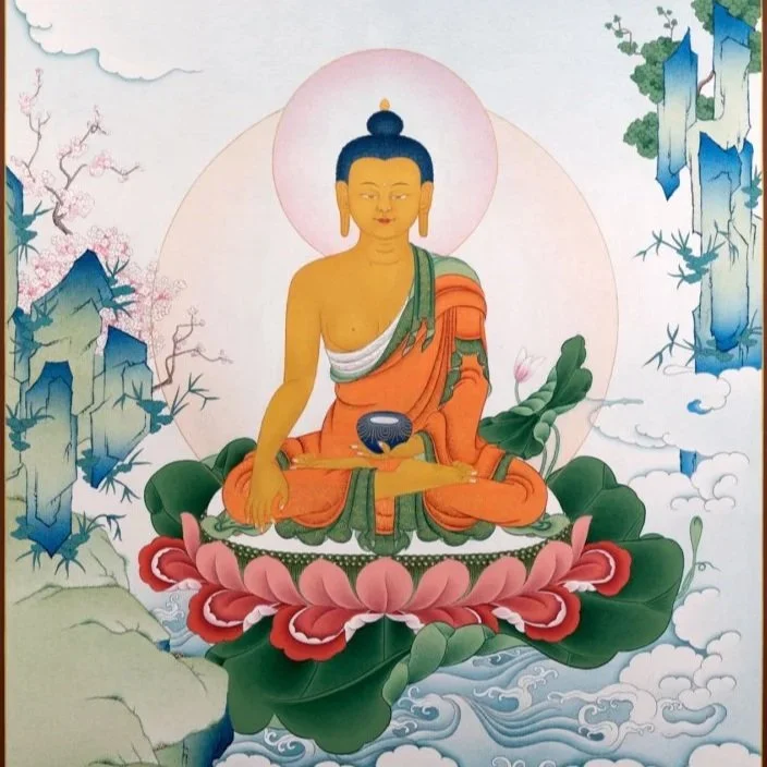 Refuge Ceremony and Genyen Vows with Kunga Tenzin 