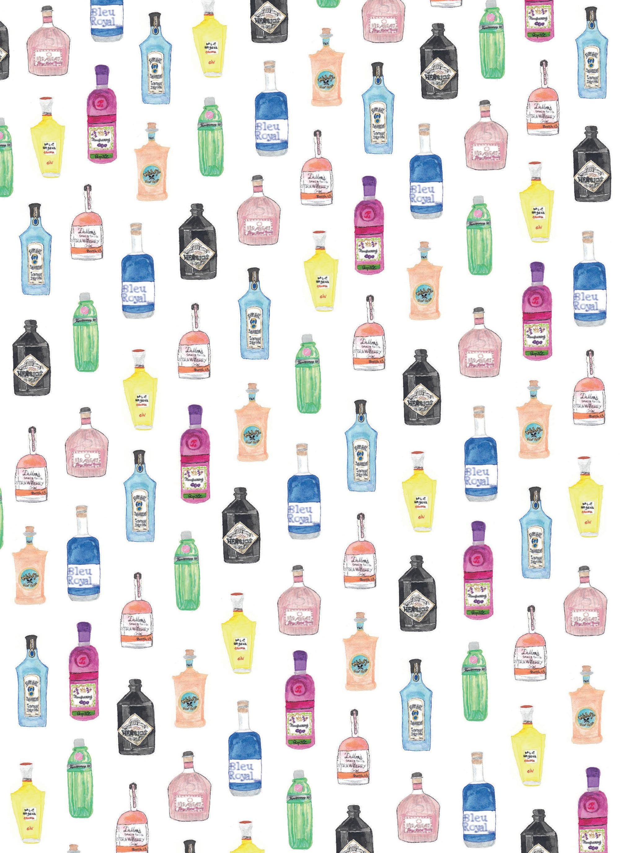 Gin-O-Clock Tea Towel
