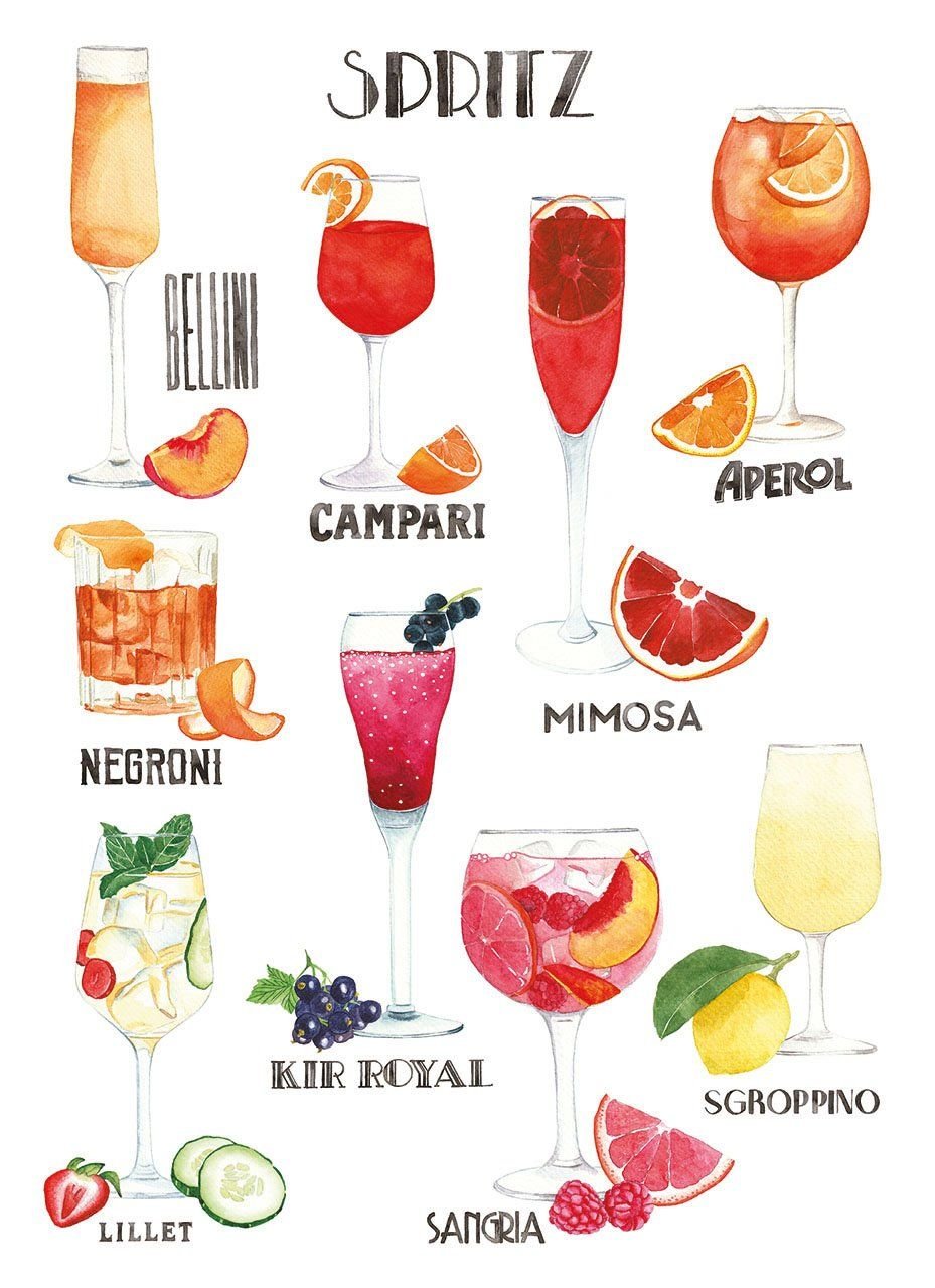Spritz Tea Towel