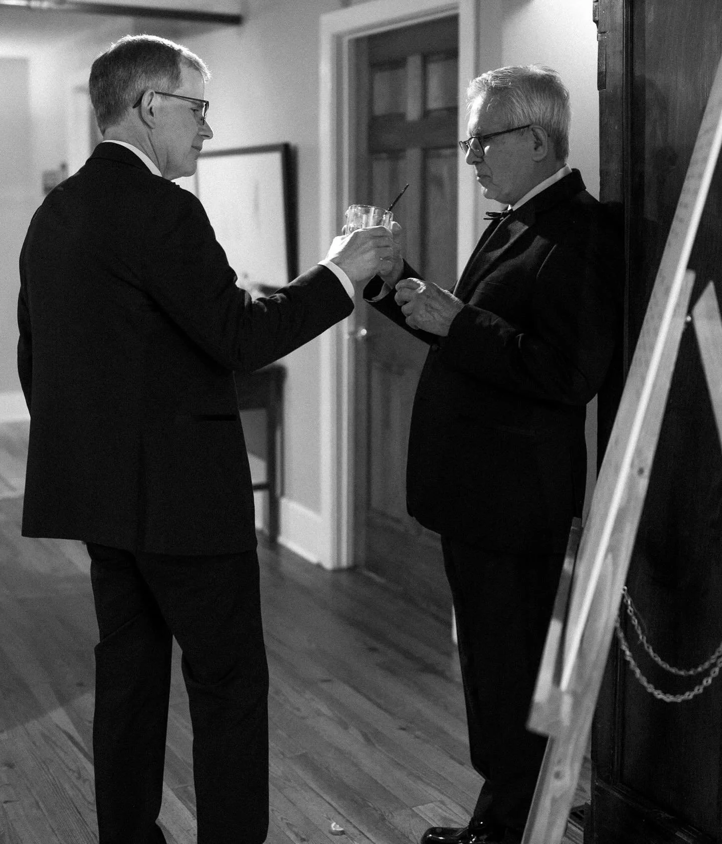 Dads of the bride and groom at cocktail hour. A quick cheers to their kids finding each other. 

And one more drink for good measure. 

#humanityromanticized #ncweddingphotographer #documentaryweddingphotography #ncdocumentaryweddingphotographer