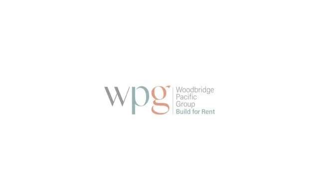 A mostly white image with the logo 'WPG' and text reading 'Woodridge Pacific Group' and 'Built for Rent' in small font.