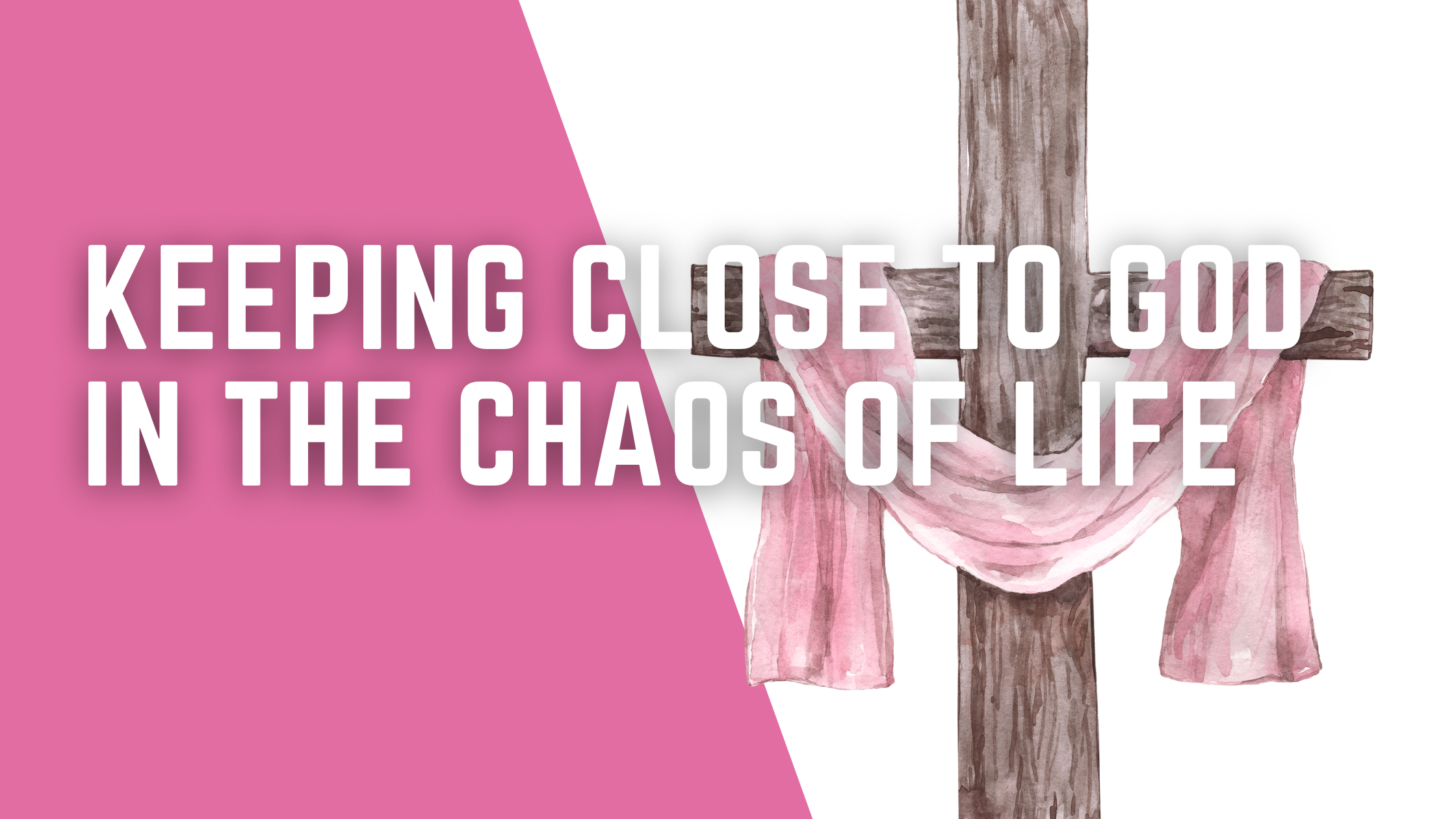 4 Prayer Life Hacks: Keeping Close to God in the Chaos of Life.