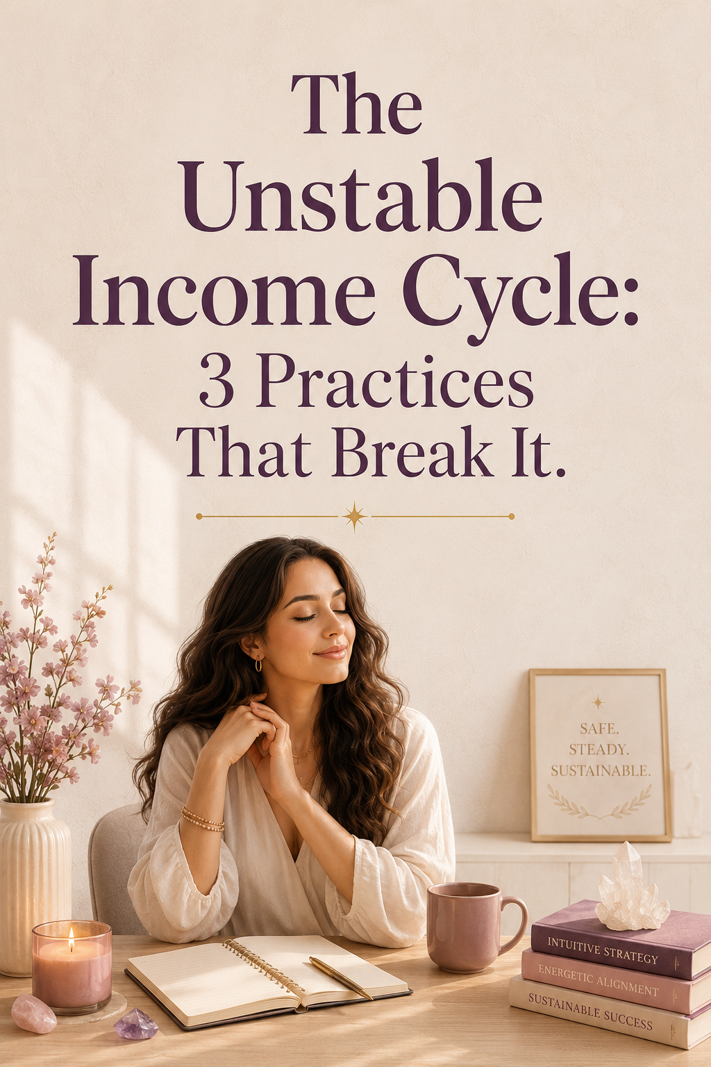 The Unstable Income Cycle: 3 Energetic Practices That Finally Break It