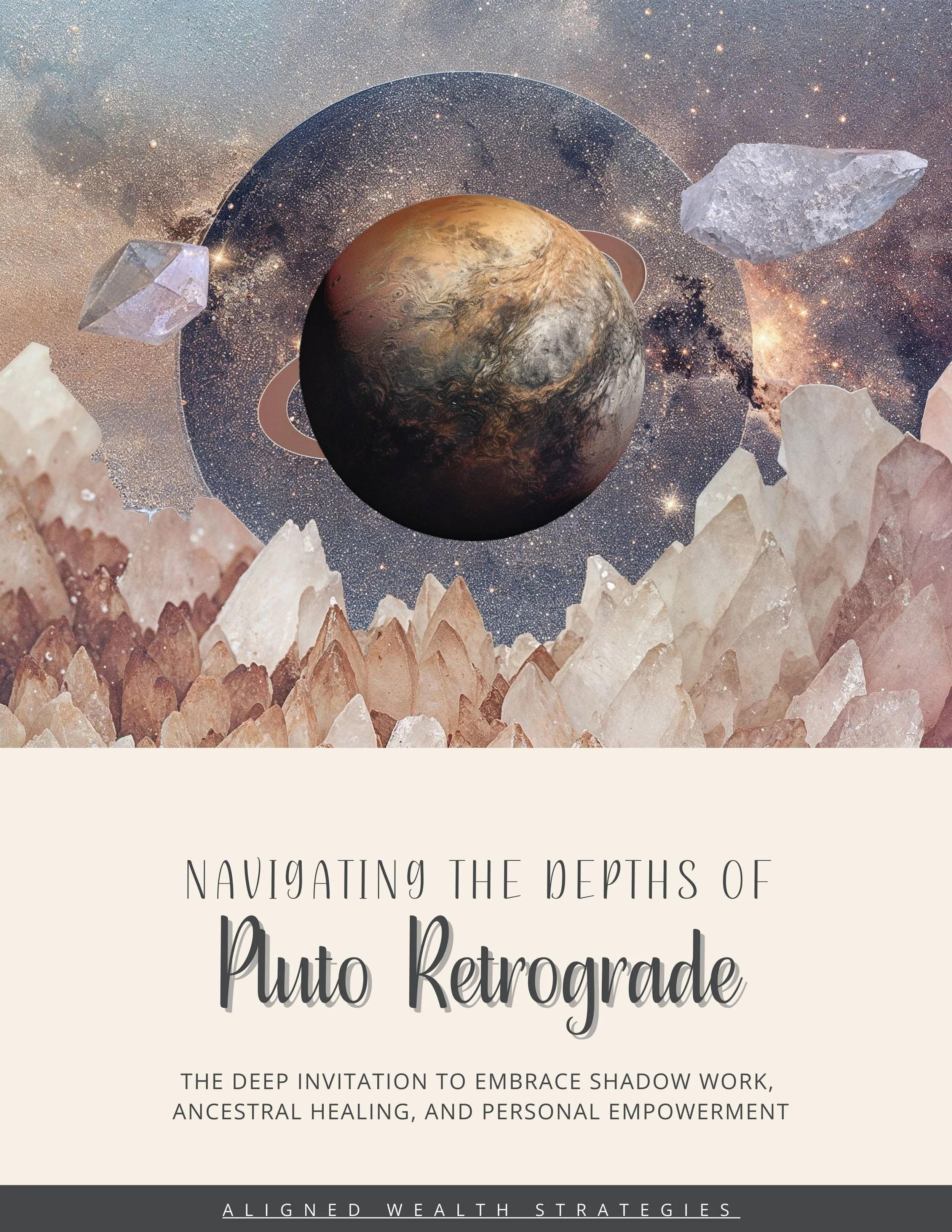 Navigating the Depths of Pluto Retrograde Journal cover