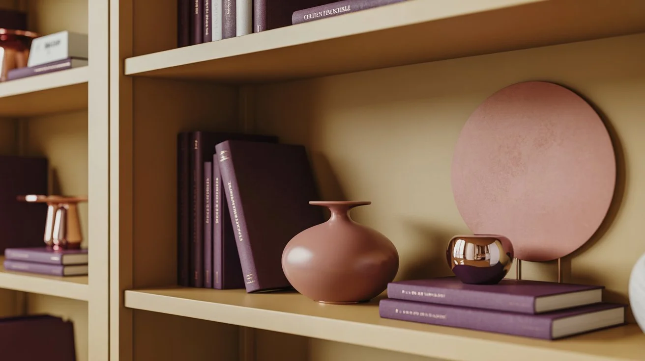 Bookshelf showing how the feeling of "not good enough" makes us overlook what's going well.