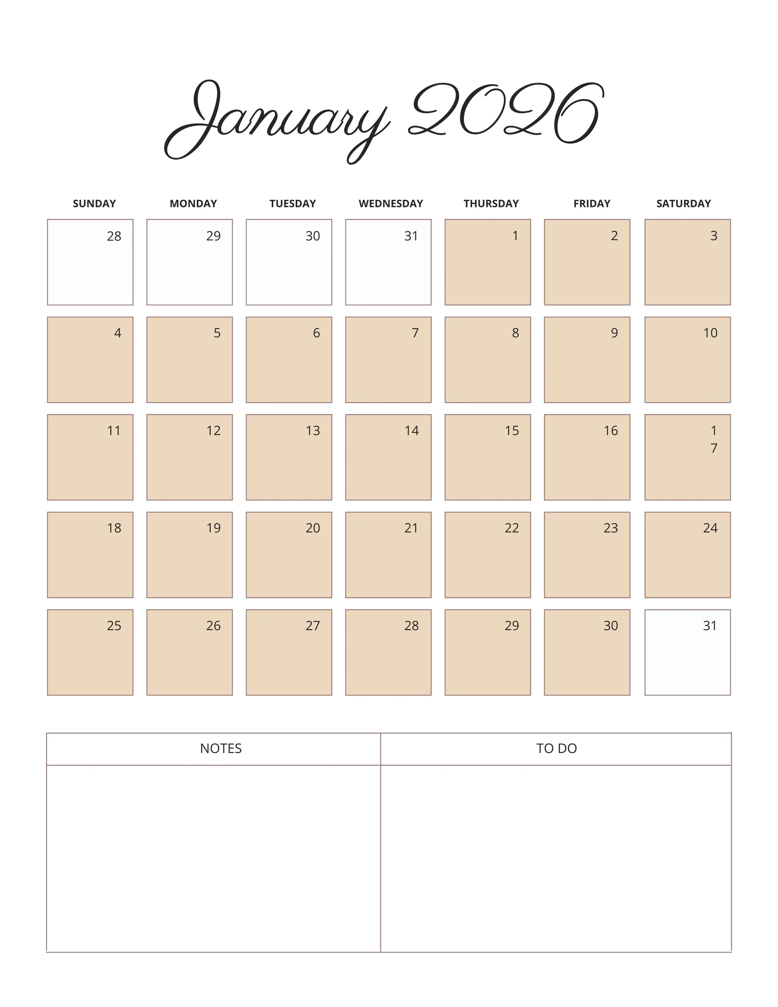 2026 Planner - Sunday Start USL PLR Monthly Planner Page.jpg