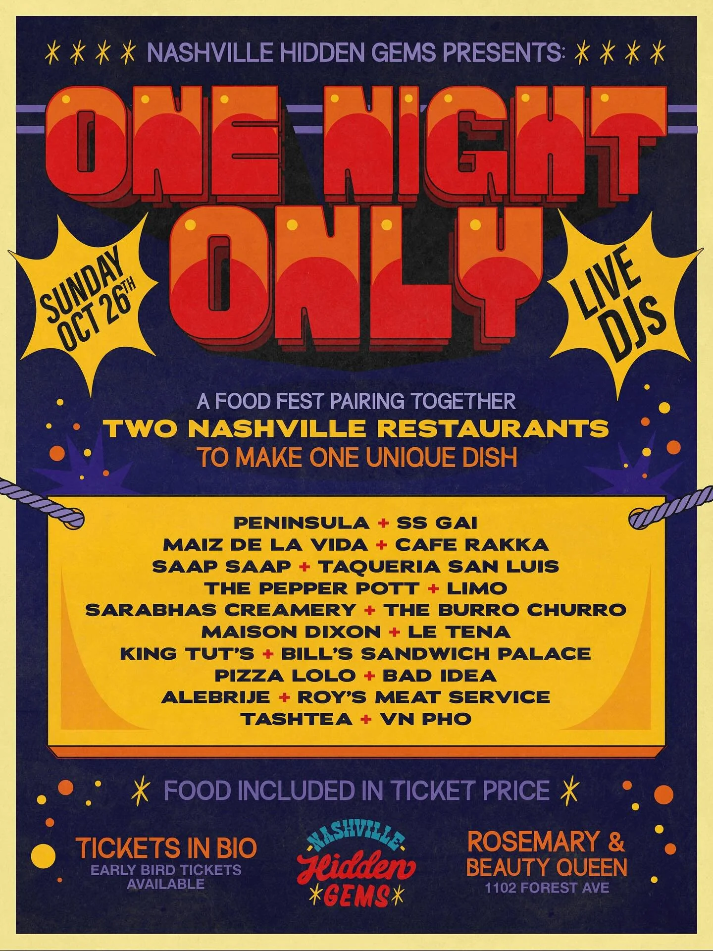 Les quiero platicar de un proyecto padr&iacute;simo en Nashville que est&aacute; en manos de mi amigo Anas ❤️&zwj;🩹 

Anas comenz&oacute; @nashvillehiddengems con el prop&oacute;sito de darles visibilidad a una variedad de restaurantes de familias i