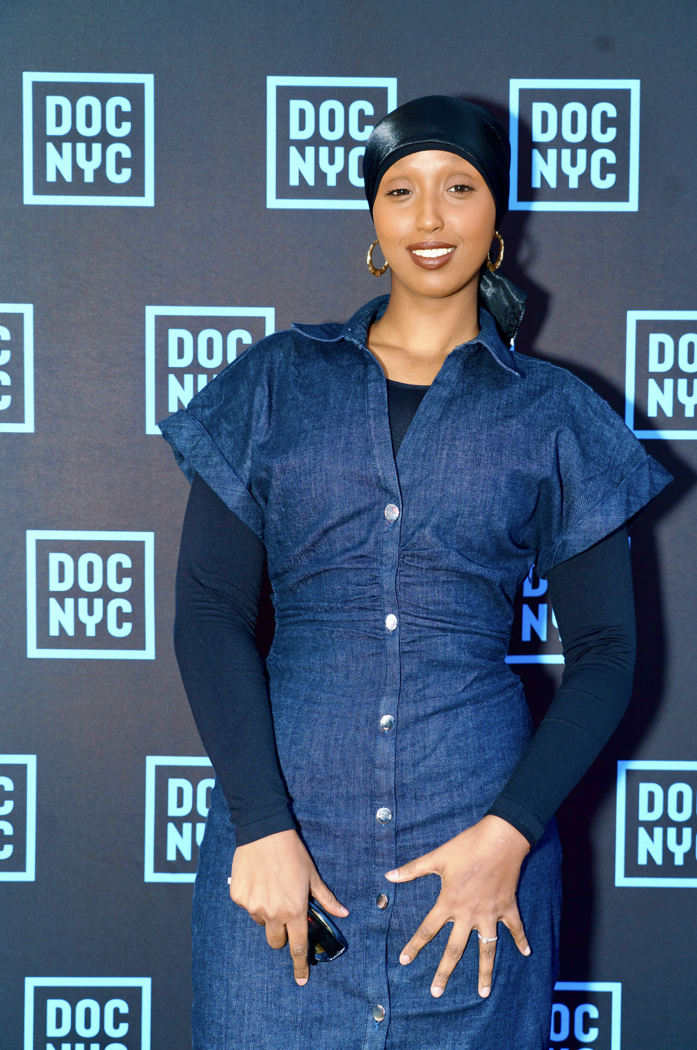 EXODUS director, Nimco Sheikhaden, at DOC NYC