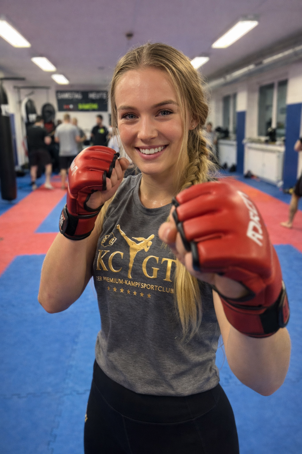 MMA für Frauen im KCGT in Gütersloh.