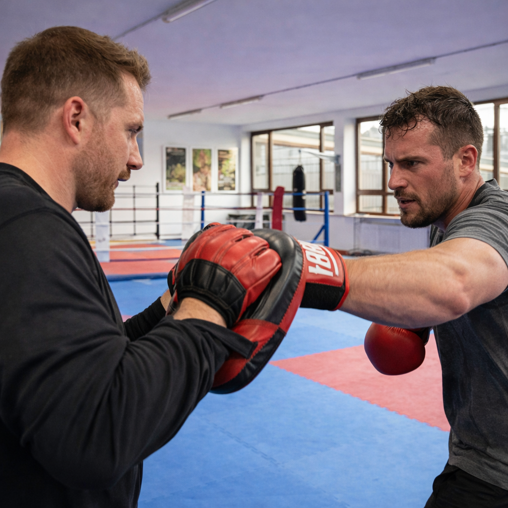 Kampfsport 40Plus in Gütersloh mit Boxen, Kickboxen & MMA.