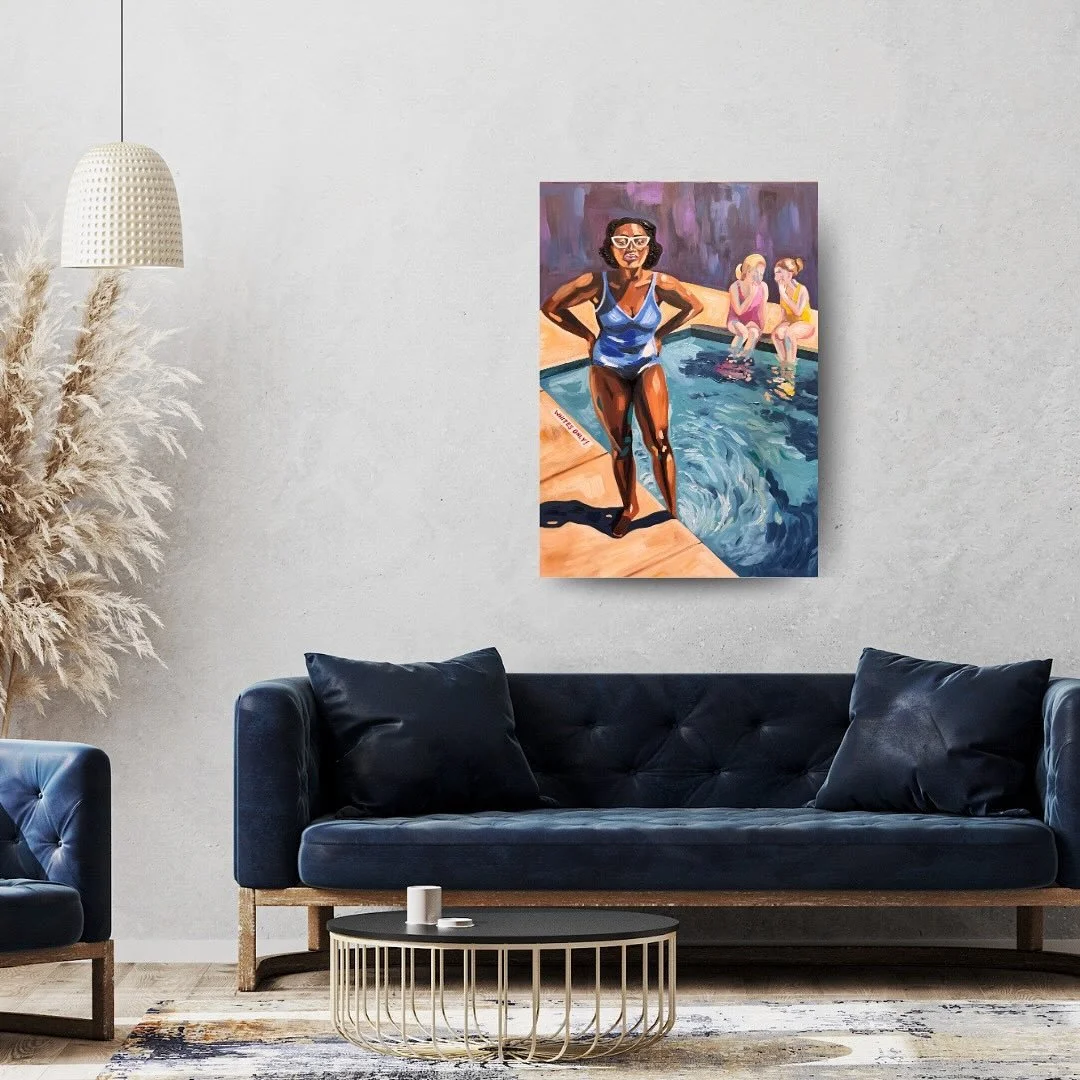 It has been a very long time since I carved out quiet evenings to work on my own pieces. I spend 90% of my time happily designing for clients, but I find it to be necessary these days for my peace of mind amid the cacophony of noise and divisive bant