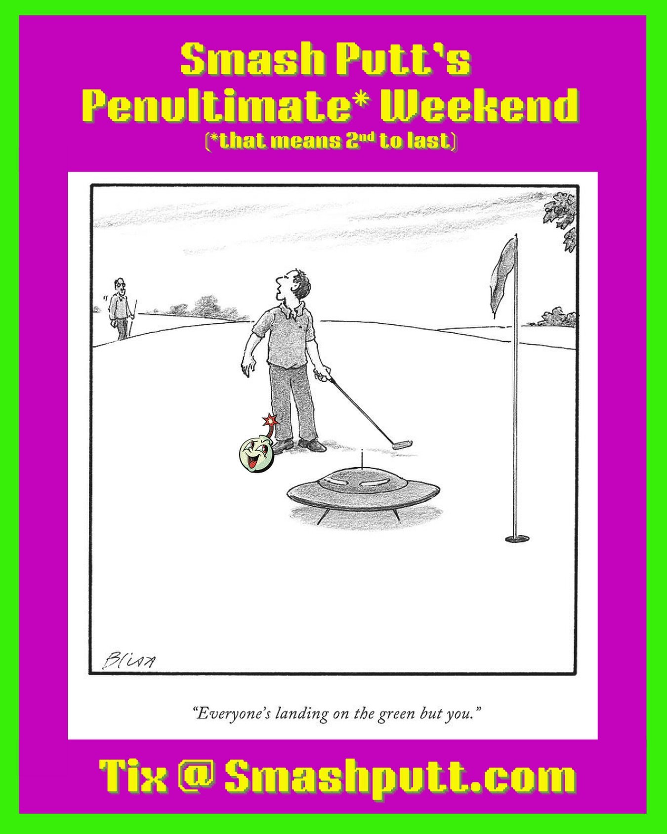 Two more weekends to get weird with us before we beam back up outta this joint 👽 Tix at smashputt.com

We have a few special surprises for y&rsquo;all trying to play late with us this Friday after @belltownartwalk so don&rsquo;t plan on sleeping 🤘?