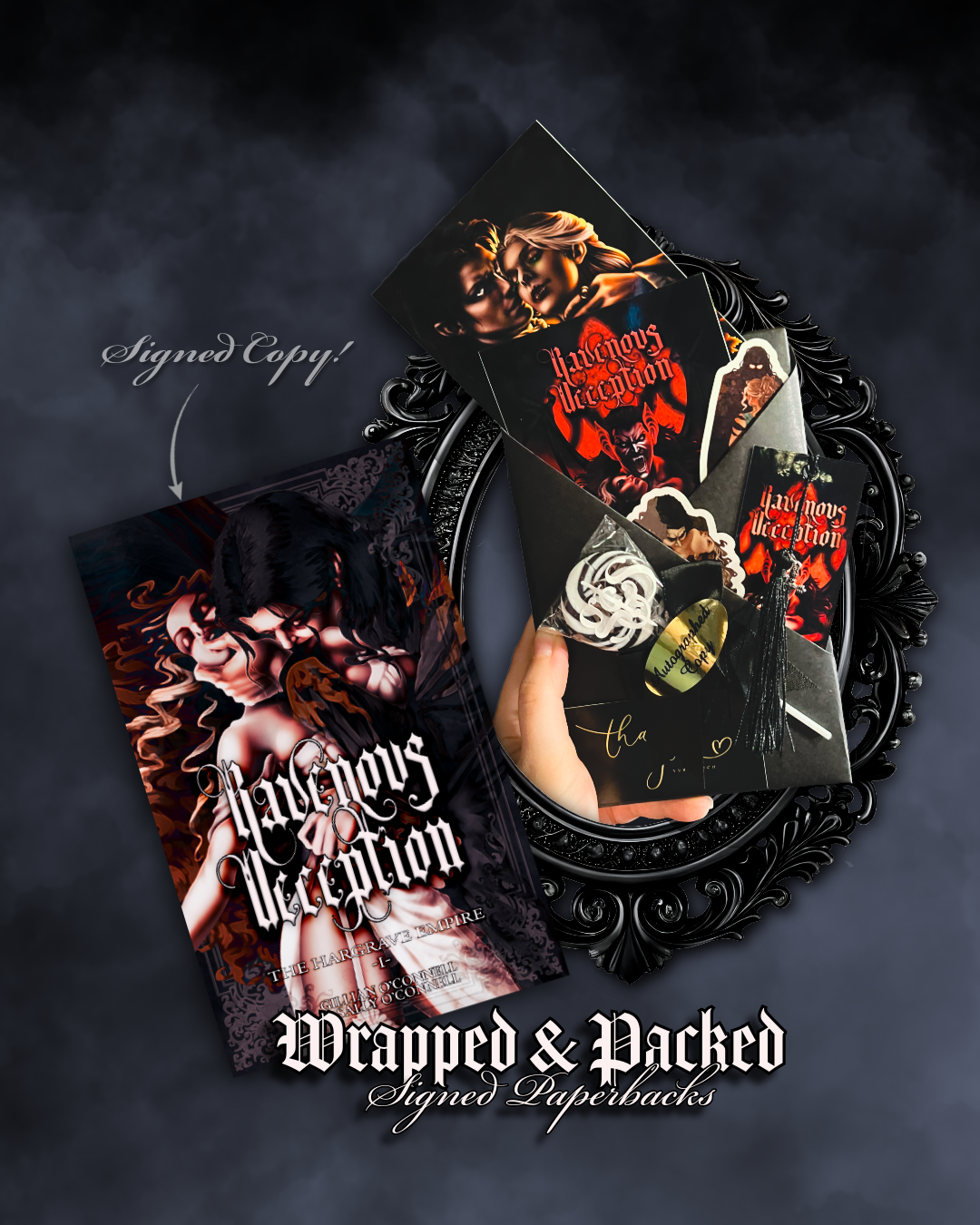 Ravenous Deception *Wrapped & Packed Signed Paperback*