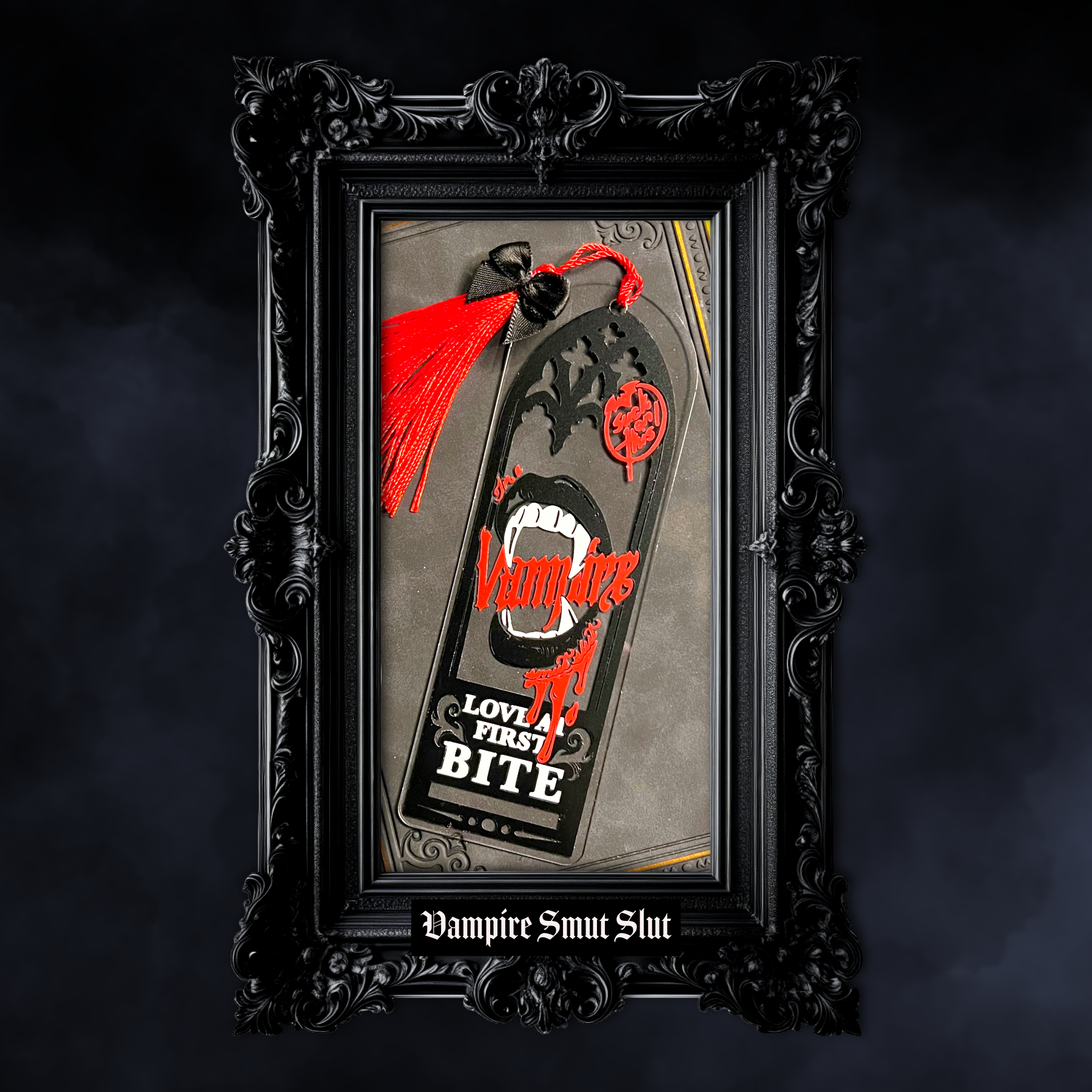 Vampire Smut Slut Acrylic Bookmark