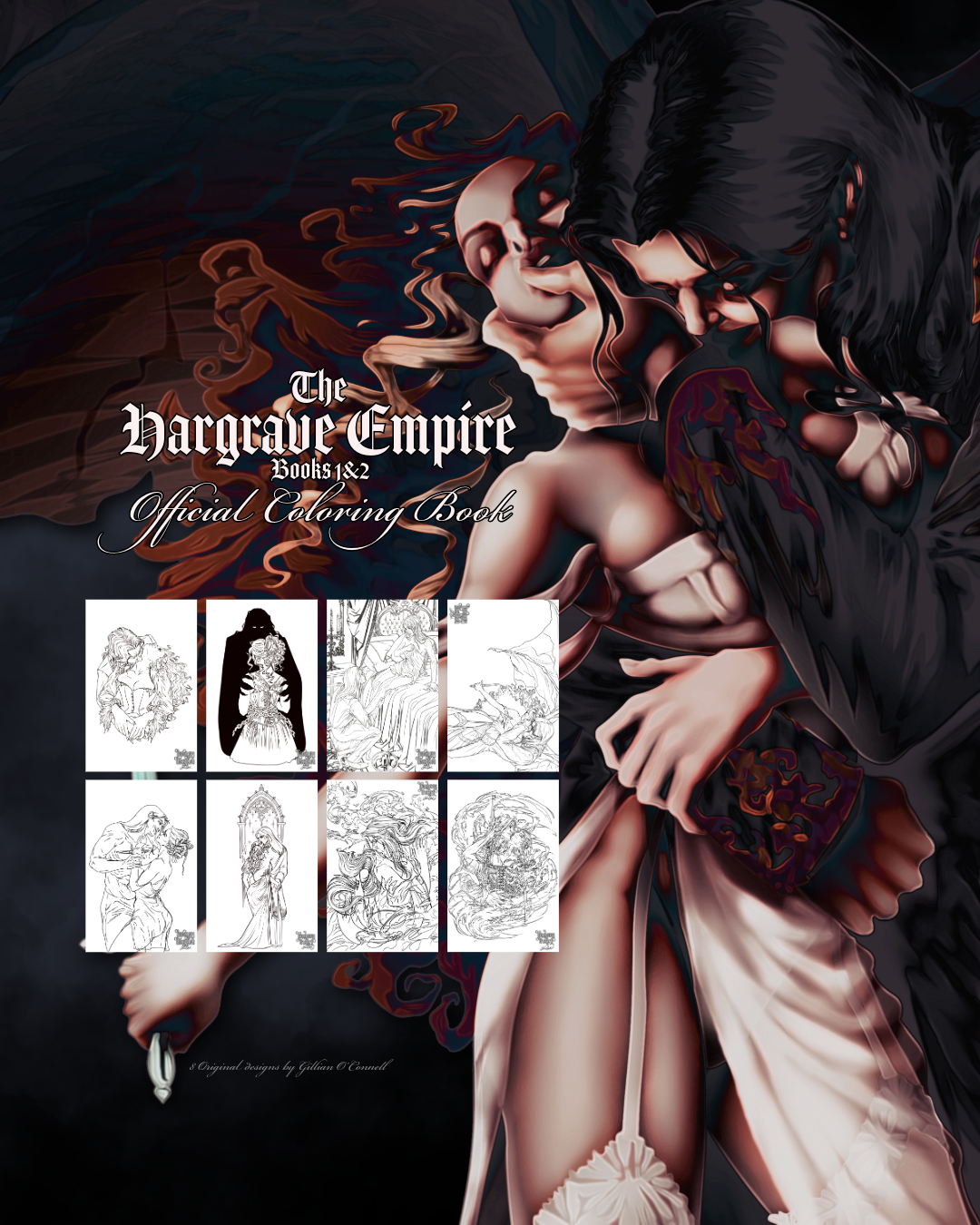 The official Hargrave Empire Coloring book (For books 1&2)