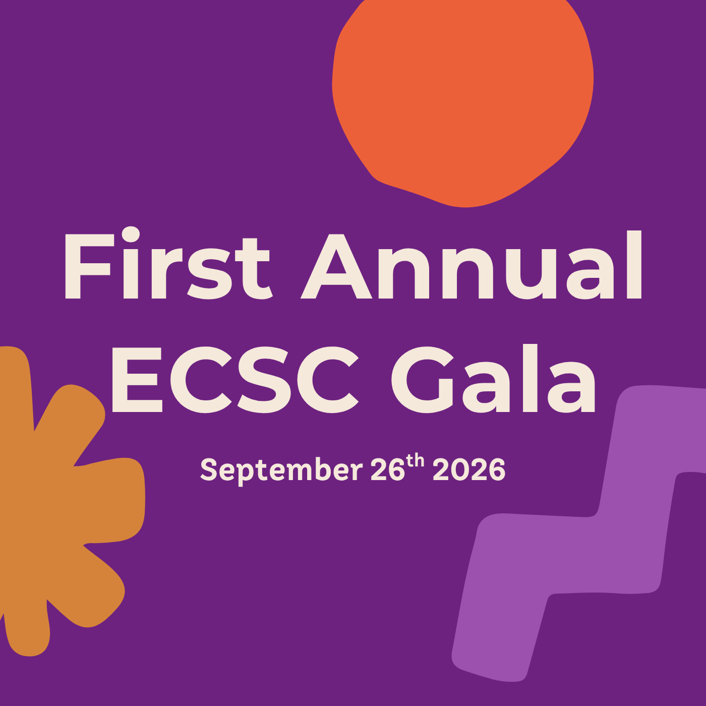 First Annual ECSC Gala