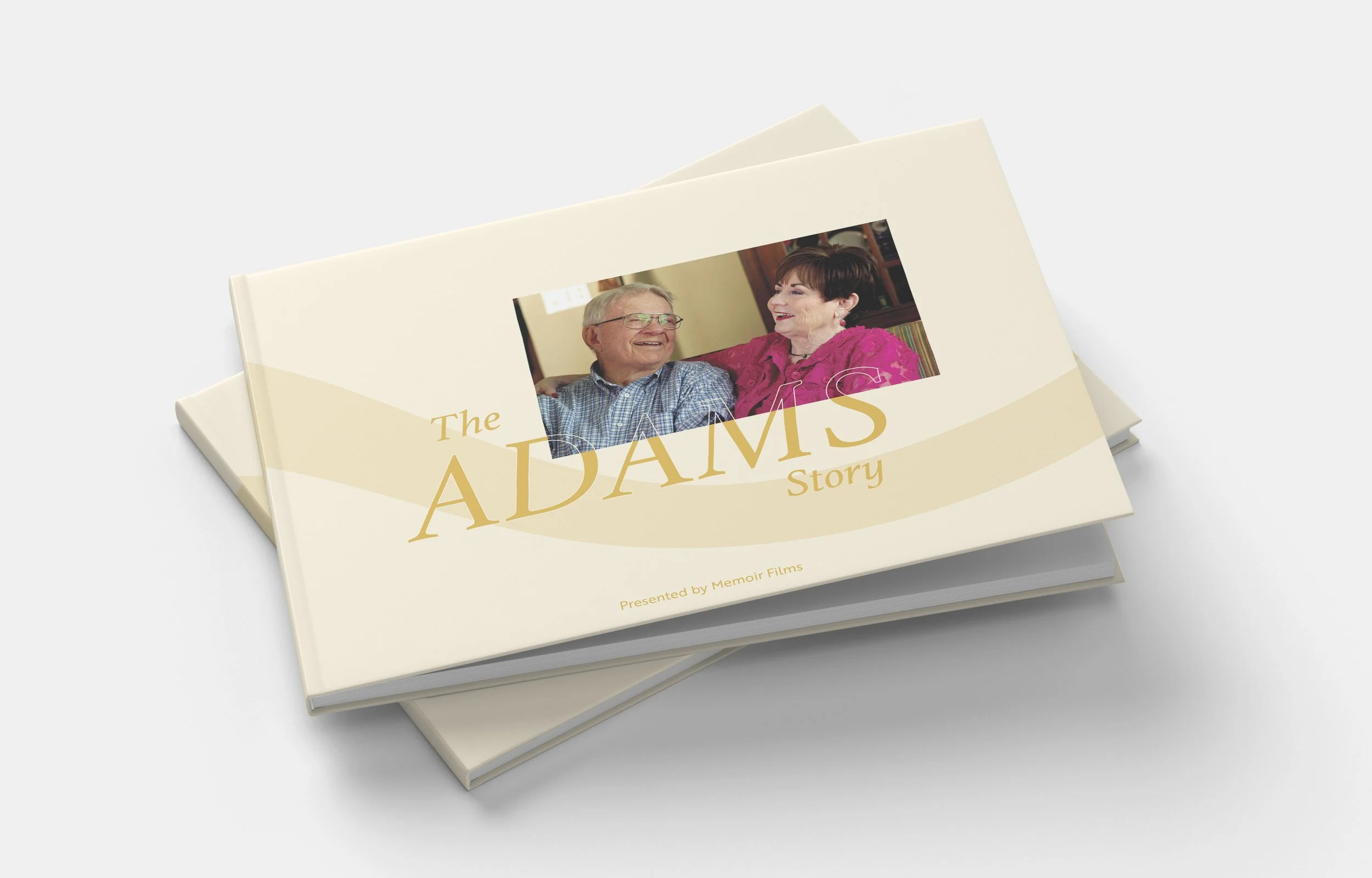 The Adams Story Transcript Hardcover Book