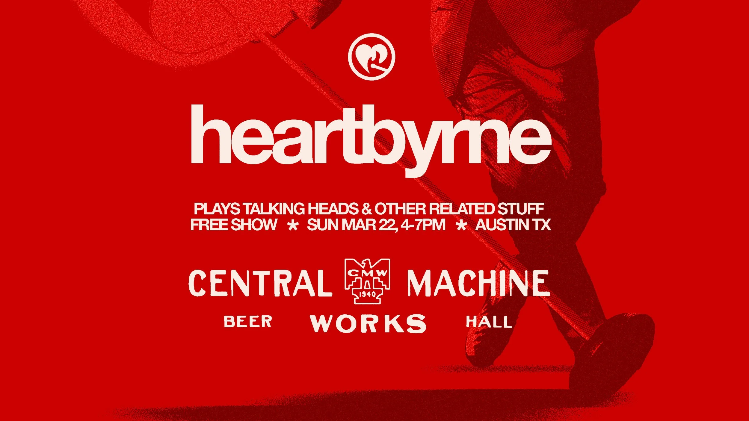 HeartByrne Plays Talking Heads - FREE SHOW